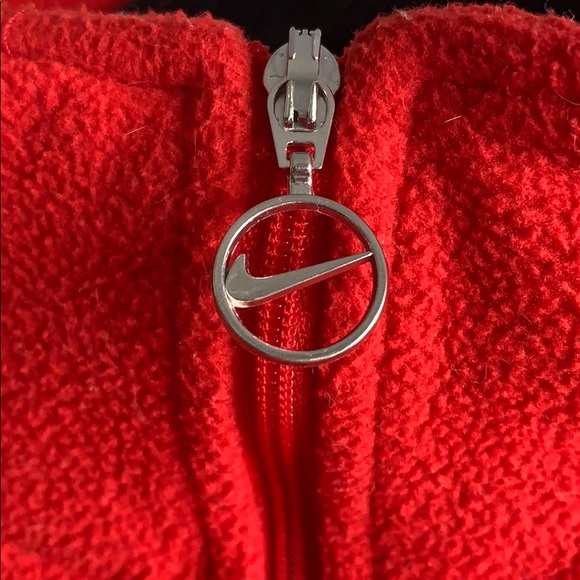 Nike Fleece 1/4 Zip Top Size M - Picture 3 of 6